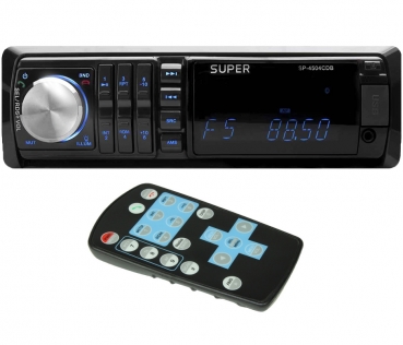 Super SP-4504CDB Autoradio Mit CD MP3 WMA Player