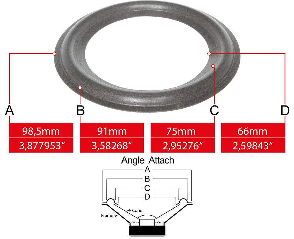 Audioplay Charly Octopus Speaker Surrounds